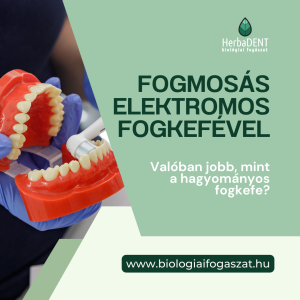 fogmosás elektromos fogkefével