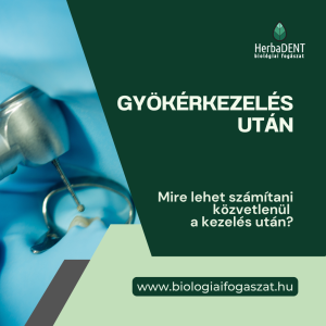 Gyökérkezelés után